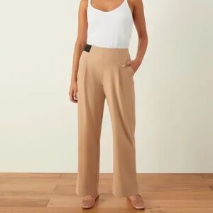 Turn It Up Wide Leg Pants | Latte, Small